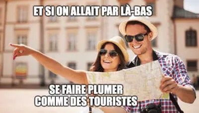 La carte des plus grands pièges à touristes du monde à éviter