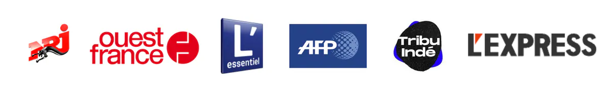 Autres logos de médias qui ont invité Ambroise Debret