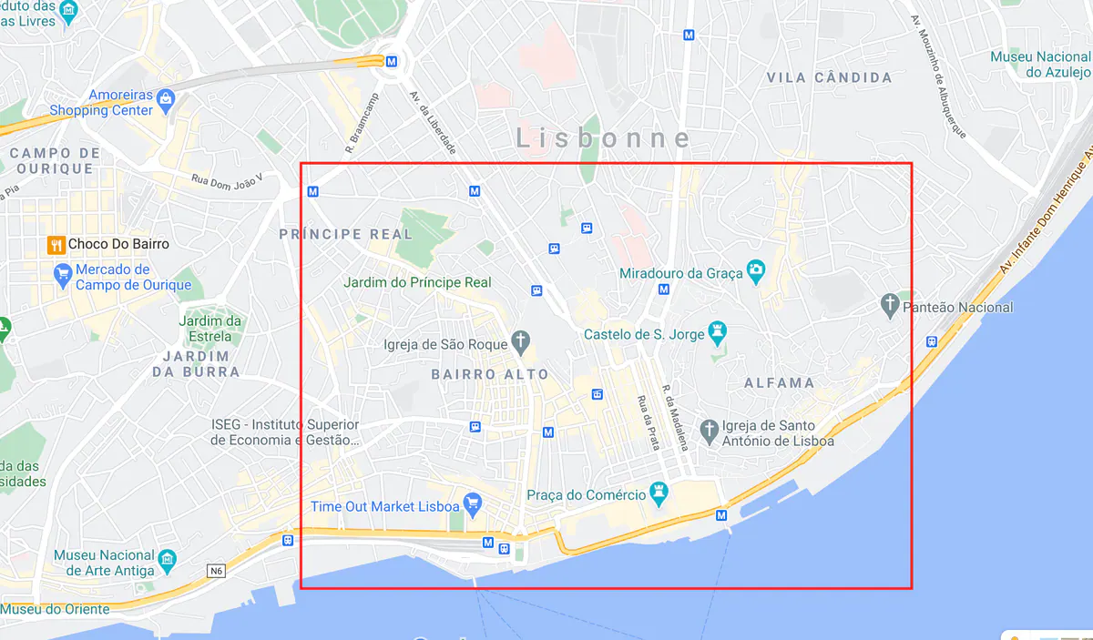 Quartiers de Lisbonne