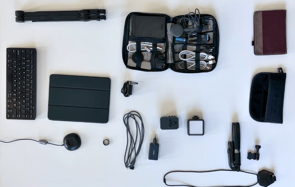 Materiel electronique pour digital nomad