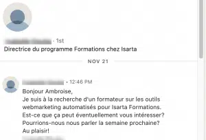 profil linkedin freelance